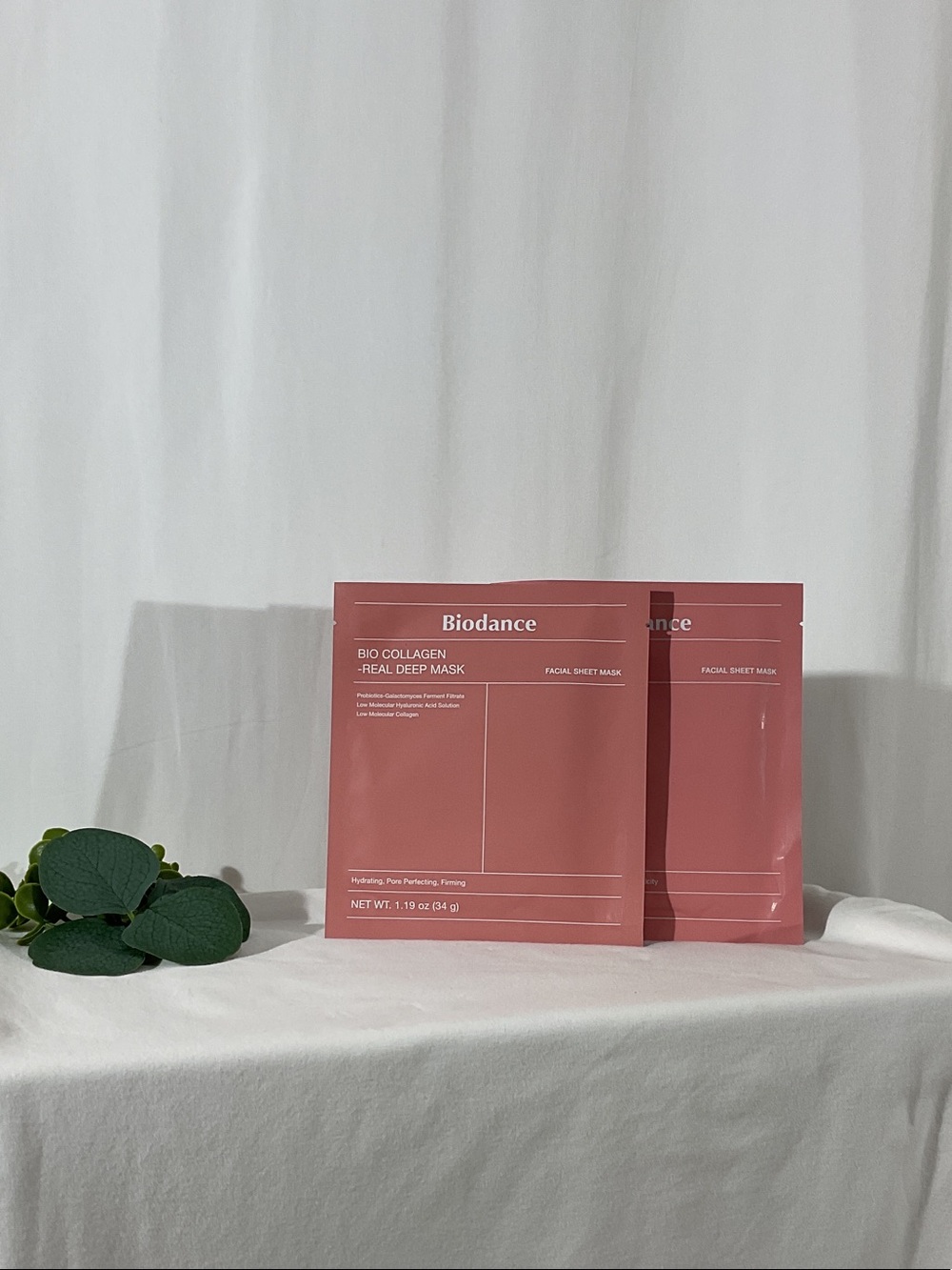 Biodance Pink Bio Collagen Deep Sheet Mask — Hydrating Facial Treatment